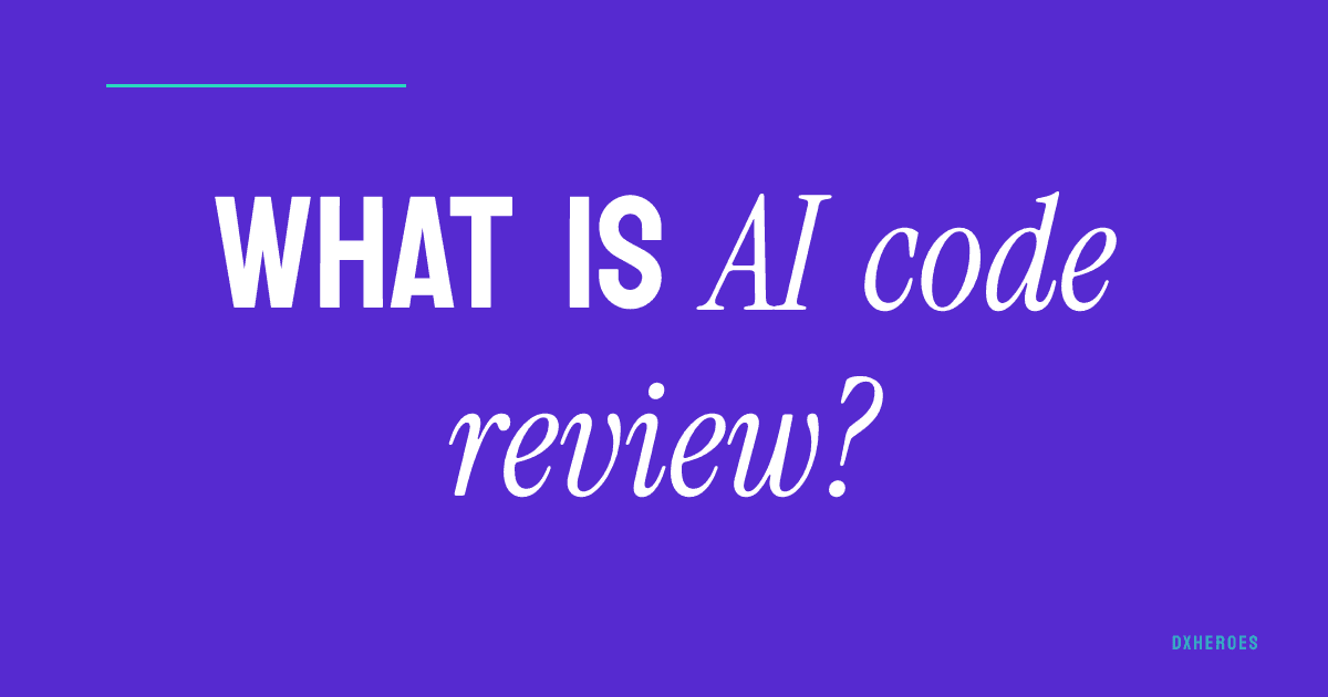 Co je AI code review?