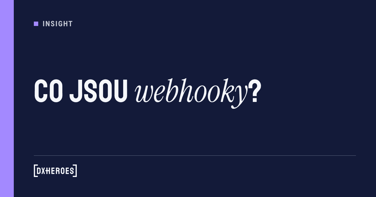 Co jsou webhooky?