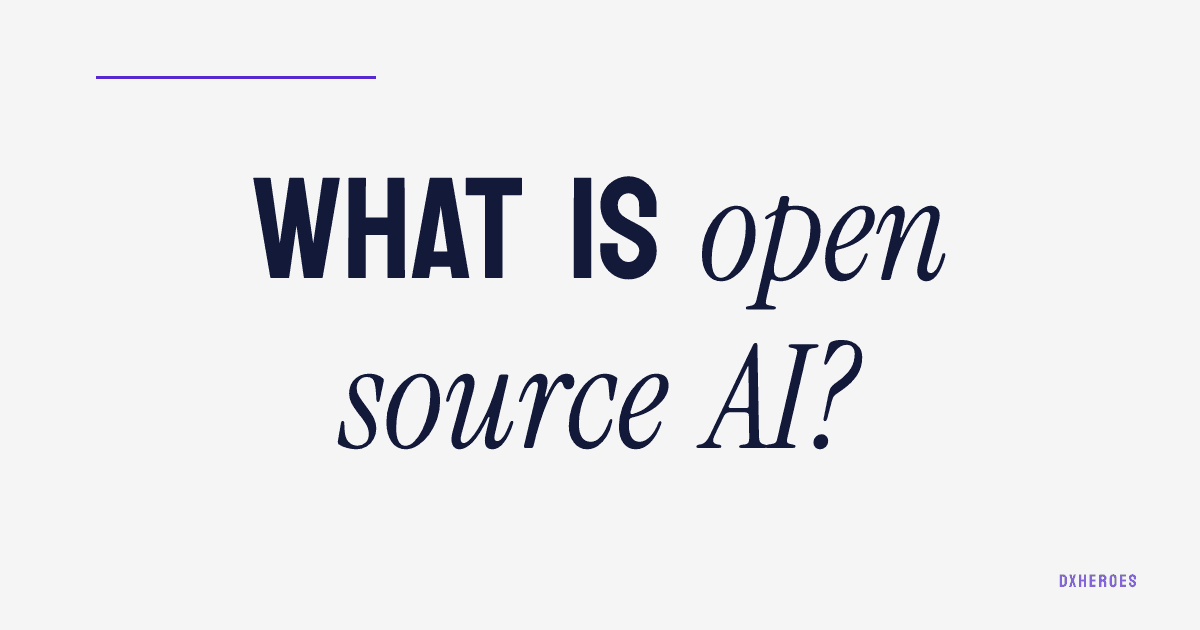 What is open source AI?