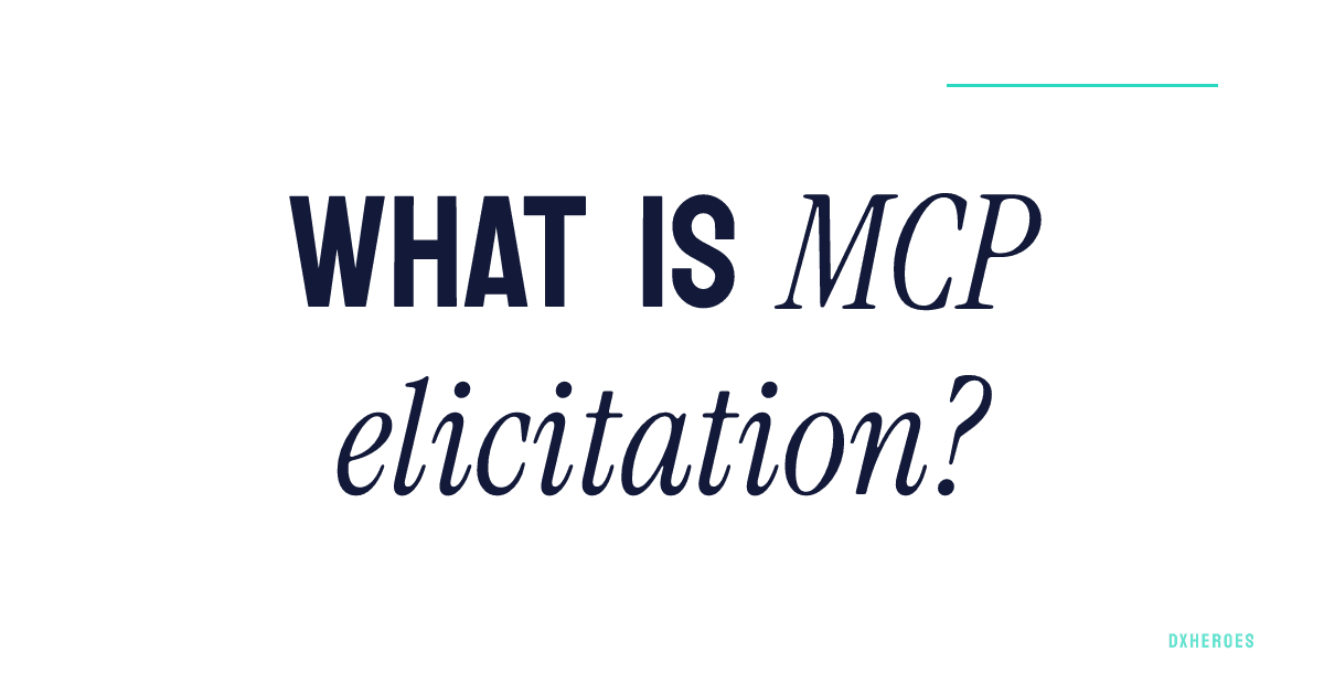 What is MCP elicitation?