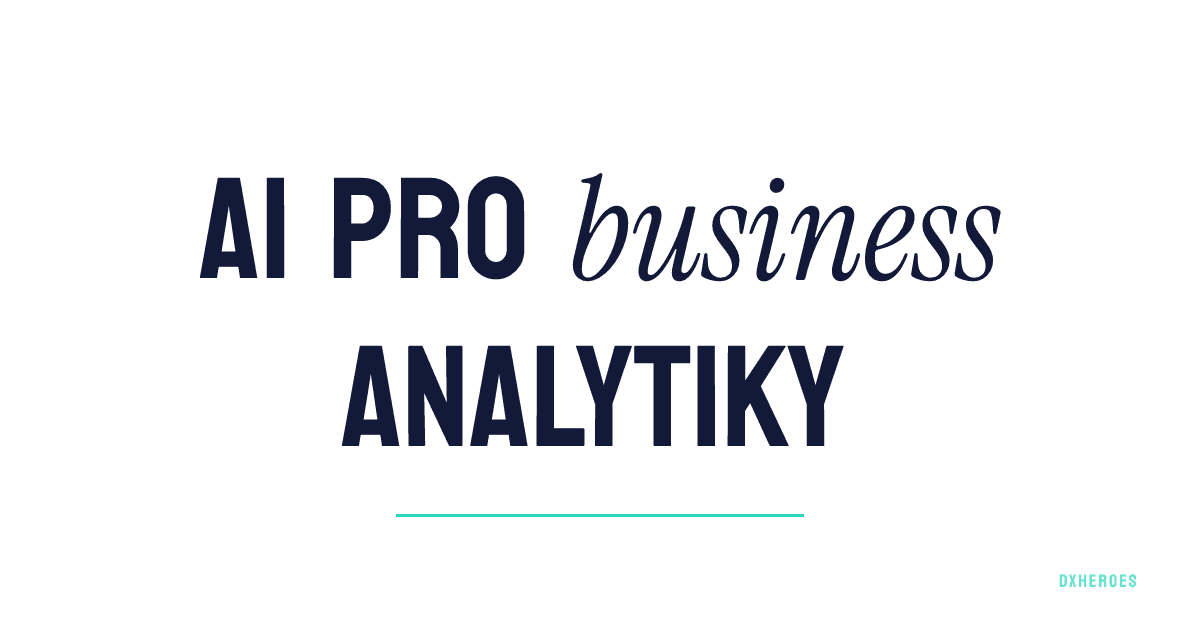 AI pro business analytiky