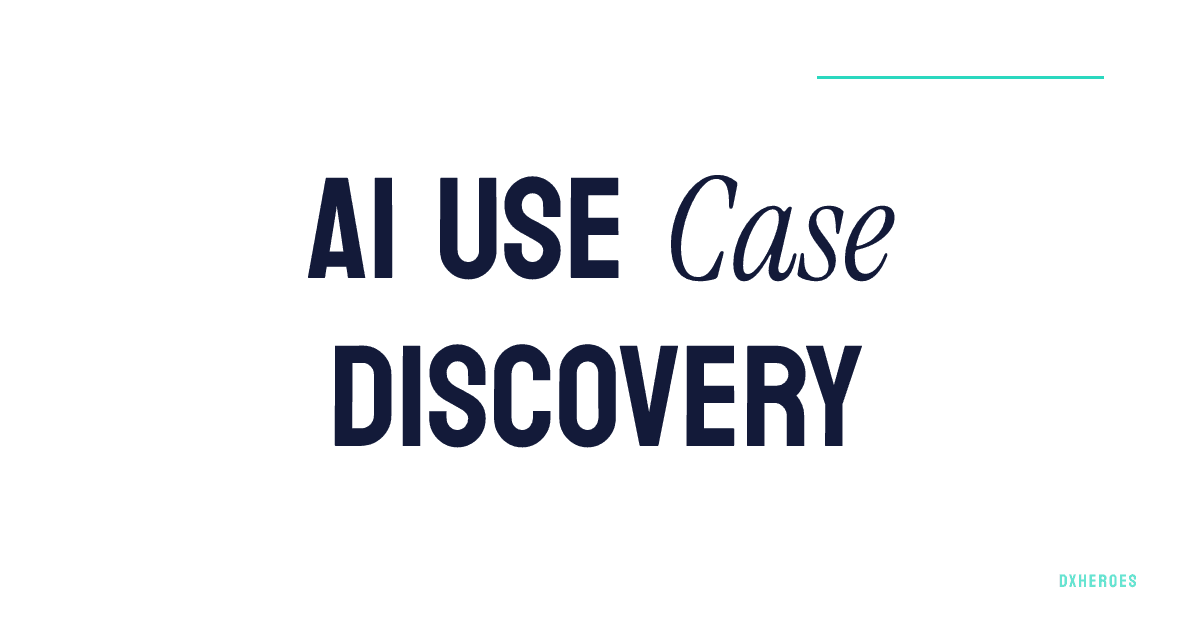 AI Use Case Discovery — mapování procesů a hledání příležitostí pro AI