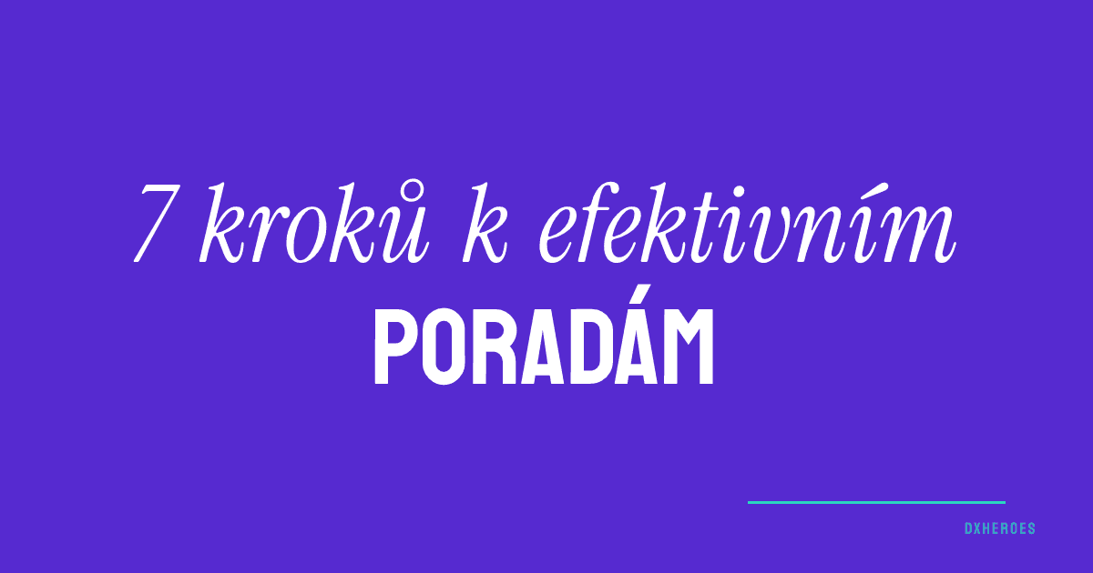 7 kroků k efektivním poradám