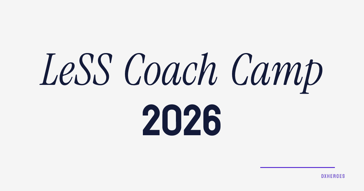 LeSS Coach Camp 2026