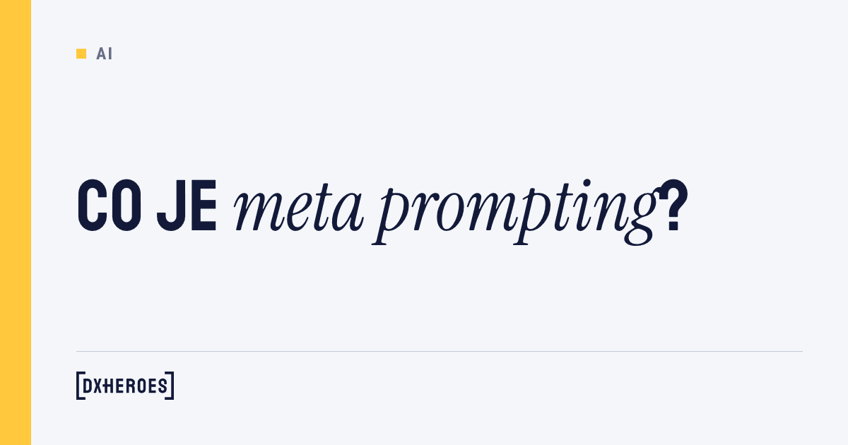 Co je meta prompting?