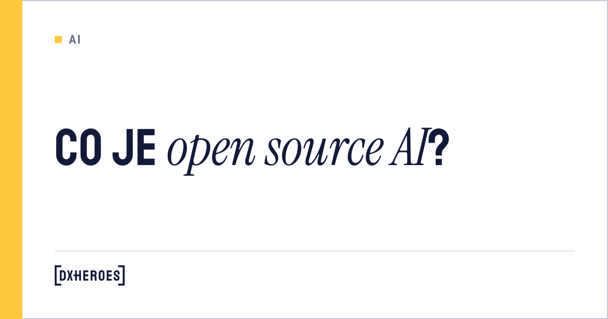 Co je open source AI?