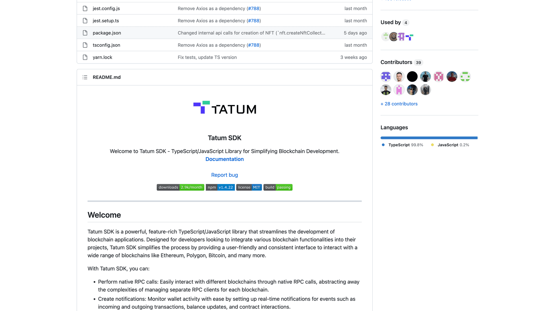 Tatum Result Git