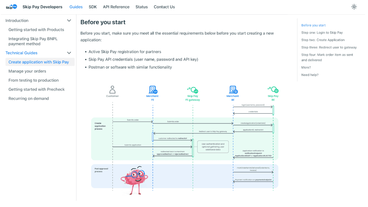 Skip Pay Documentation